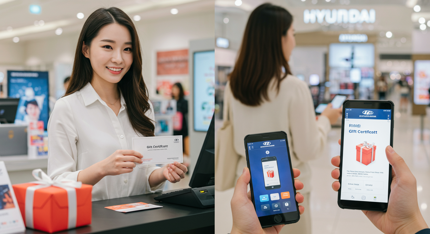 현대 백화점상품권, 어떻게 구매하나요?