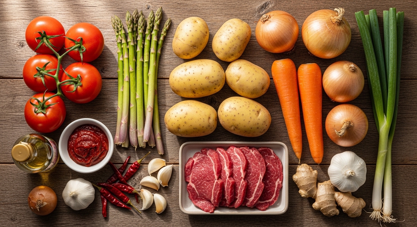 춈미 마녀스프 레시피의 핵심 재료는 무엇인가요?