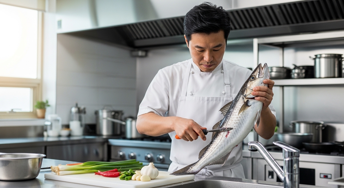 동태 손질 방법과 비린내 제거 팁