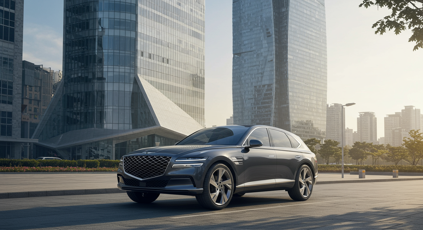 GV90, 드디어 베일을 벗는 제네시스 플래그십 전기 SUV!