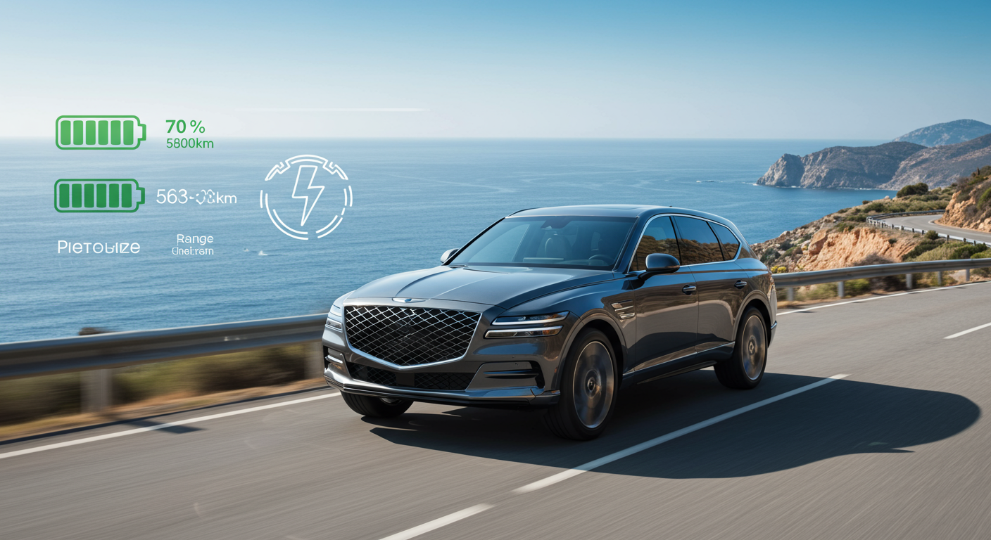 GV90의 강력한 심장! 파워트레인, 배터리, 주행 성능까지