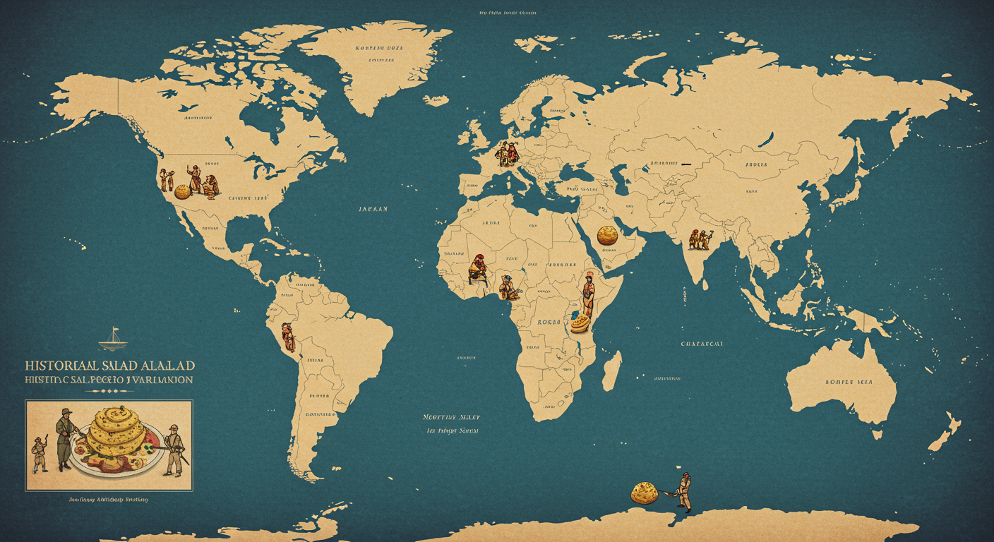 감자사라다, 어디서 왔을까요? (역사와 유래)