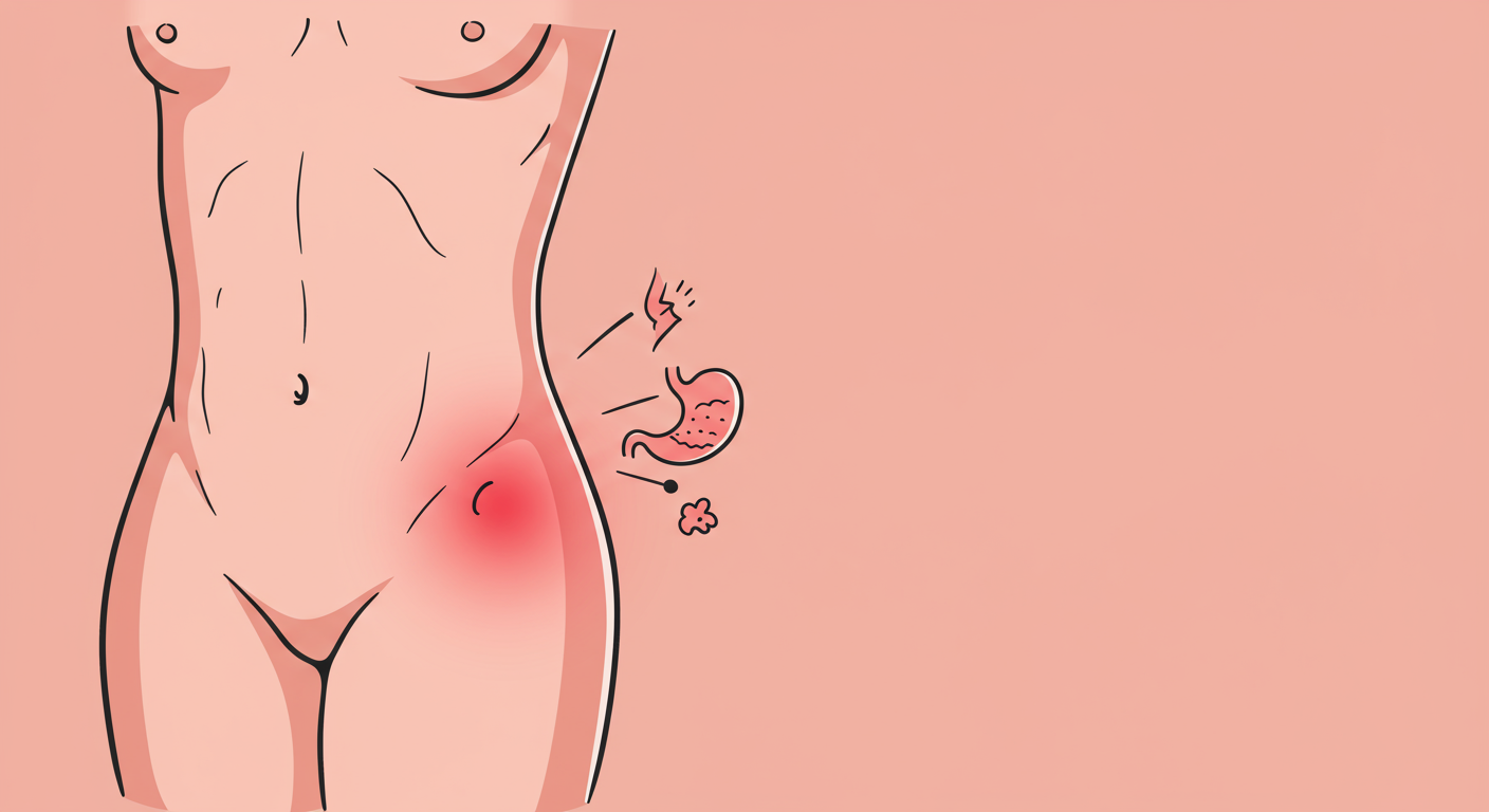 가장 흔한 원인 2: 게실염