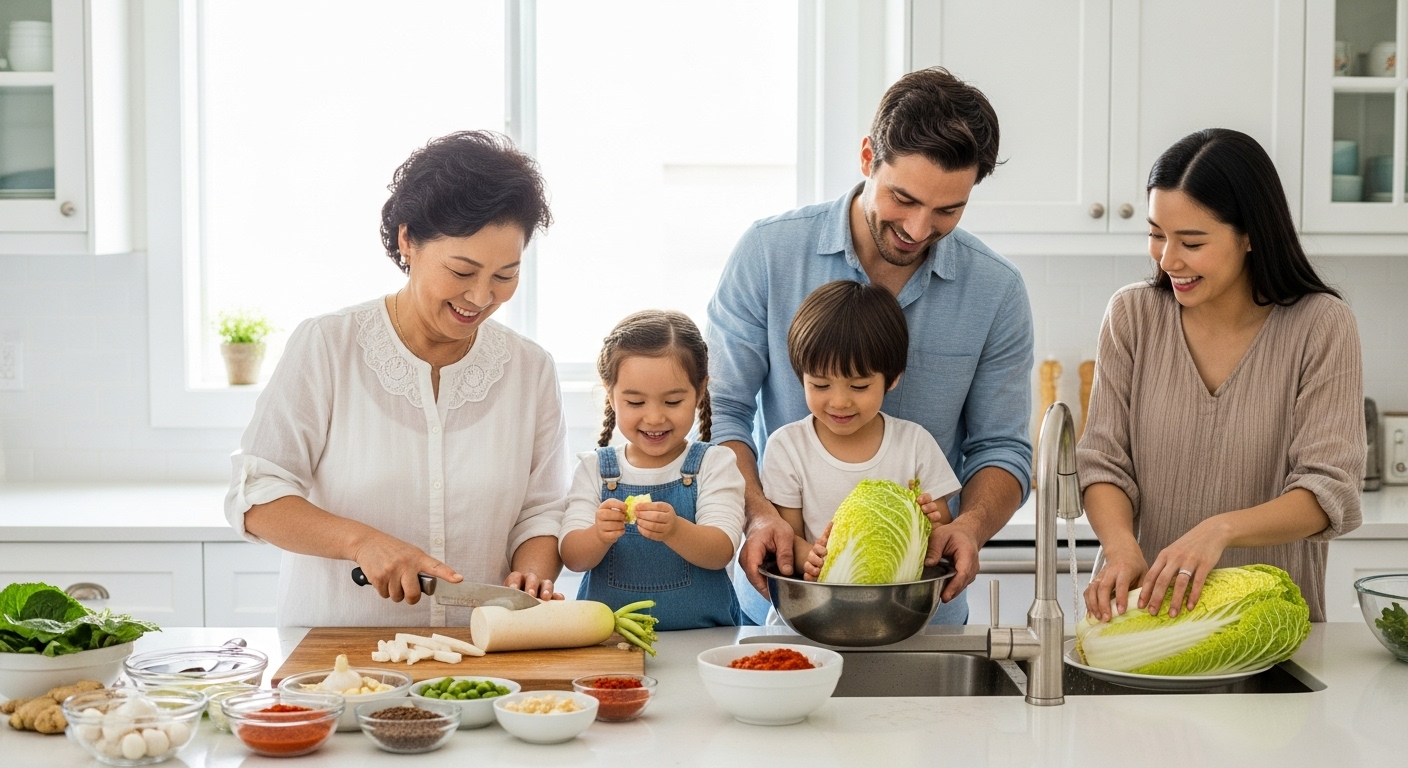 김장은 언제, 어떻게 준비했을까요?