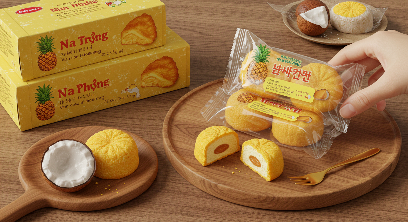 남프엉의 대표 얼굴! 달콤한 펑리수 이야기