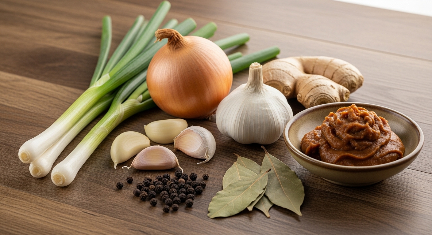 잡내 제로! 황금 양념과 향신채 조합