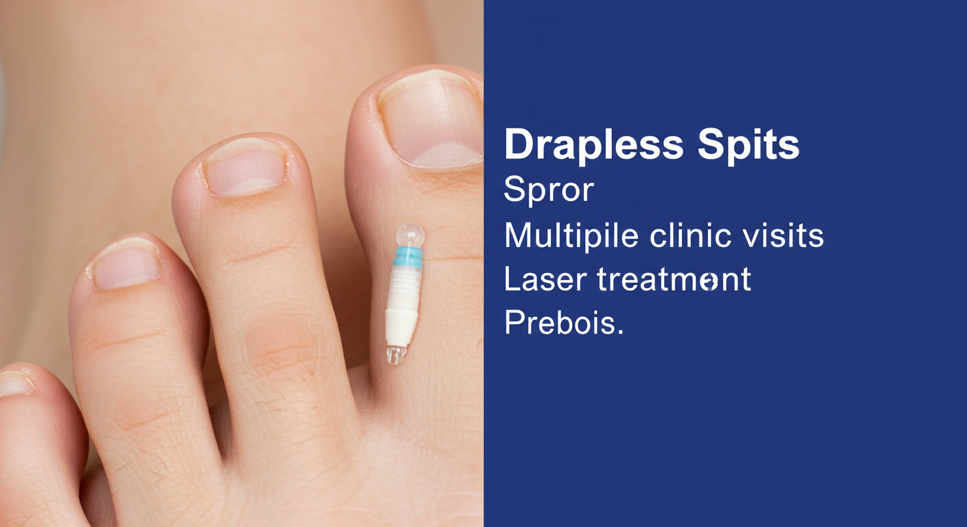 발톱무좀 레이저 치료, 장점과 단점 비교