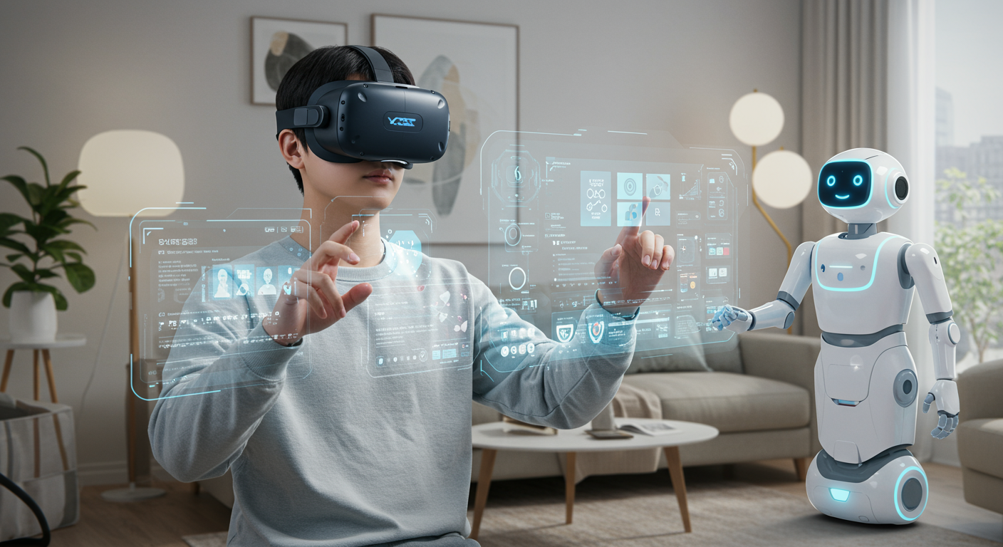 가상과 현실을 넘나드는 공간 컴퓨팅과 로봇 세상