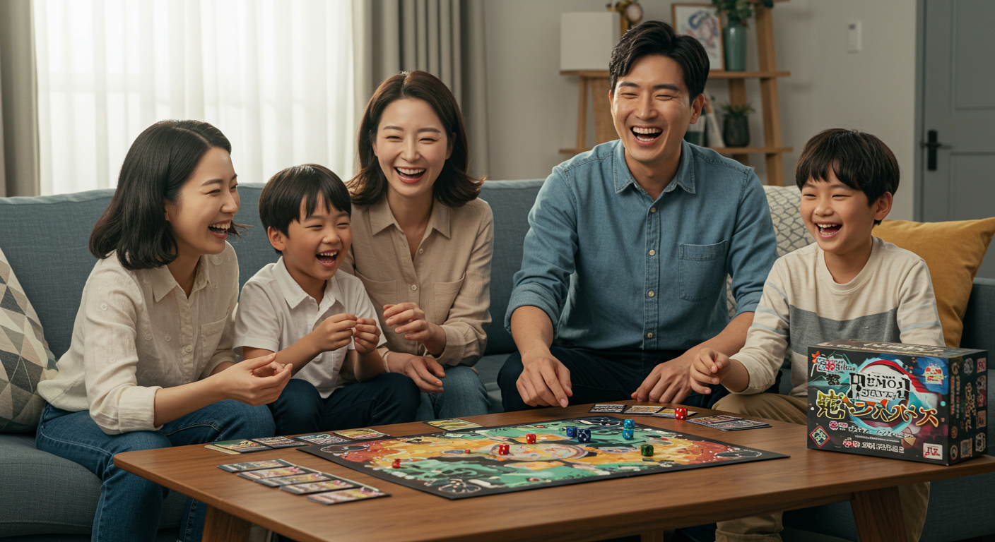 다 함께 즐겨요! 귀멸의 칼날 보드게임