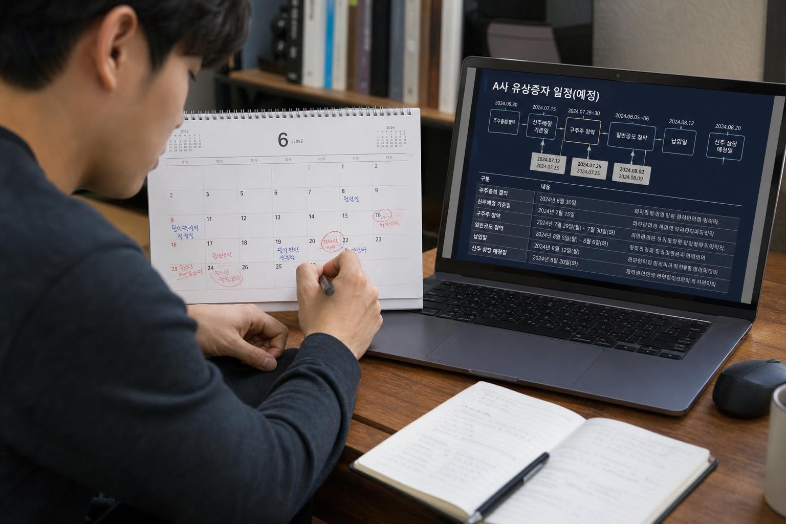 주요 일정 타임라인: 놓치지 말아야 할 날짜들