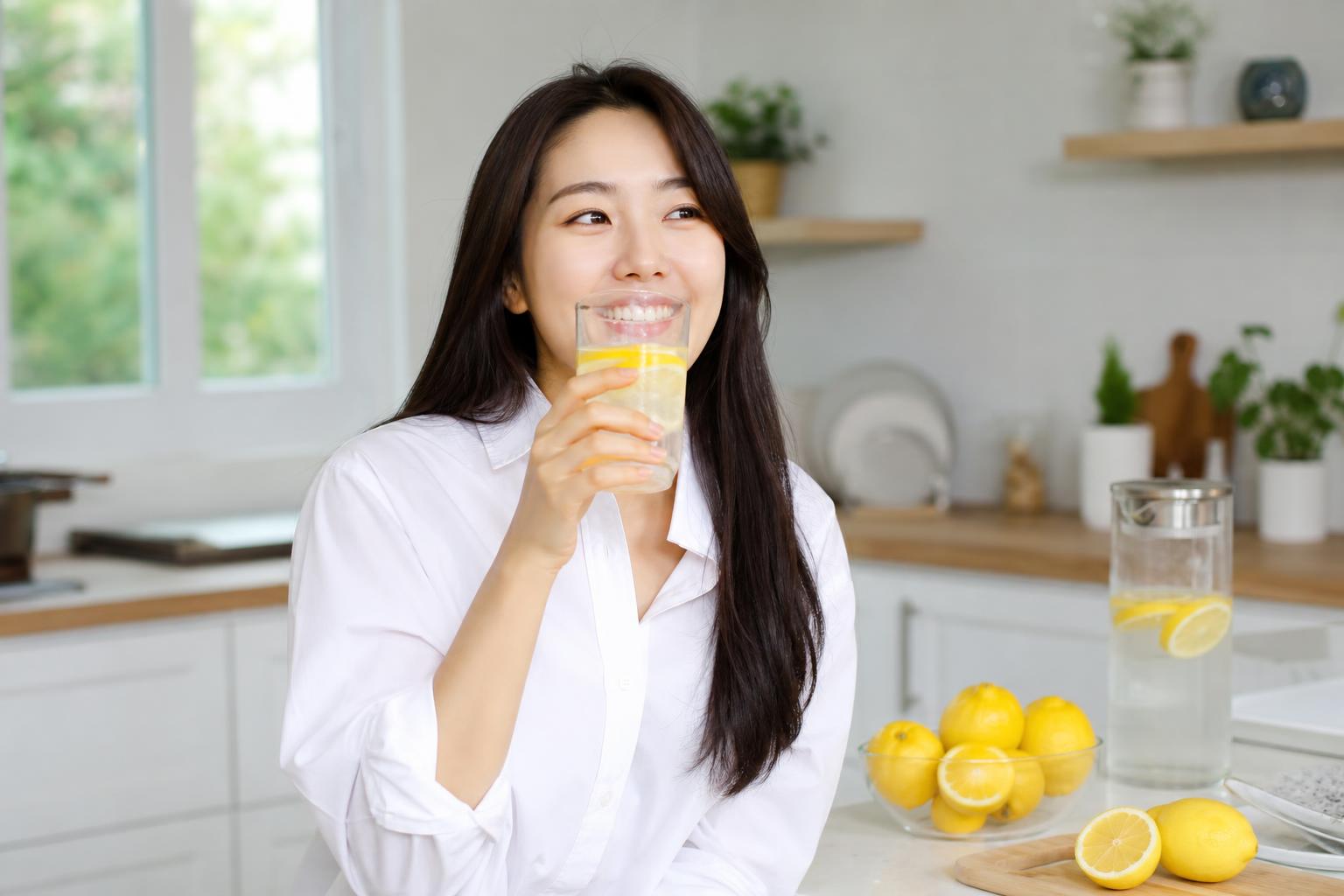 비타민 C 듬뿍! 면역력 지키는 레몬수