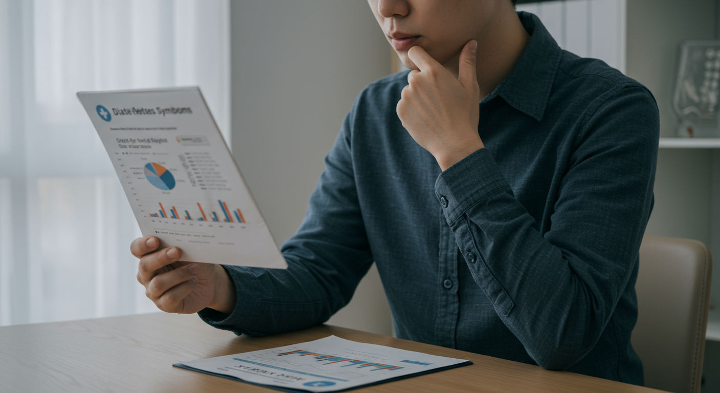 당뇨 초기증상, 왜 중요할까요?