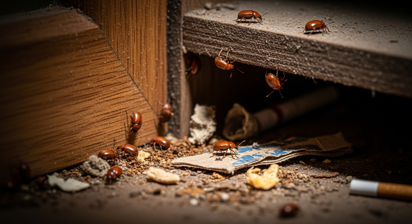 권연벌레가 선호하는 환경 조건