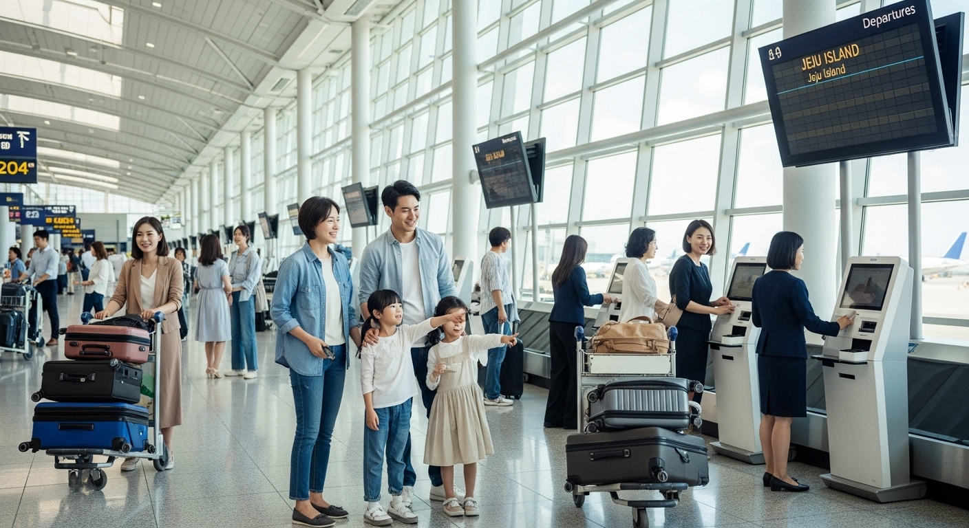 제주도 가는 비행기, 어떤 항공사가 운항하고 있나요? (주요 항공사 & 운항 현황)
