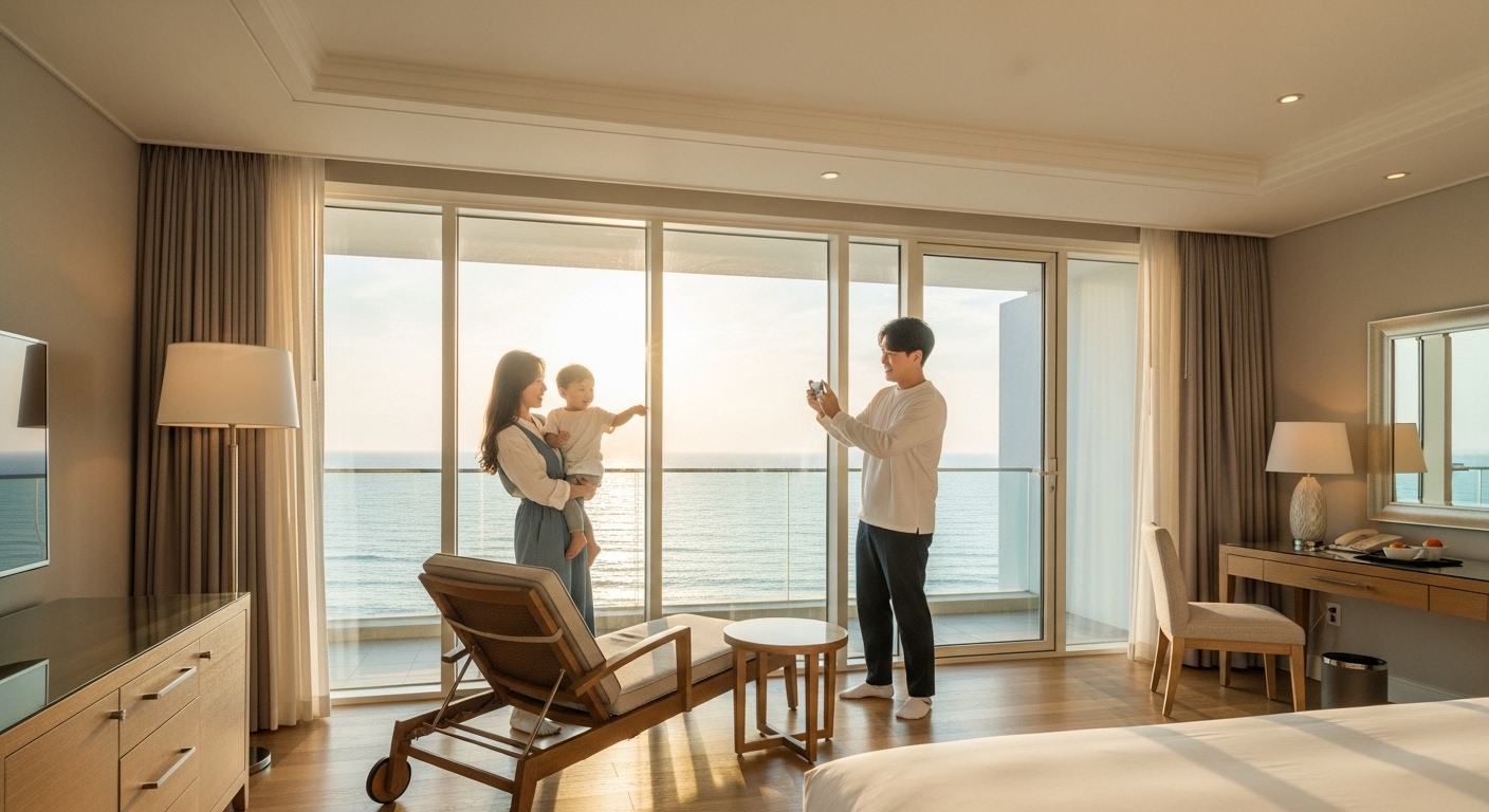 다양한 객실과 즐거운 부대시설