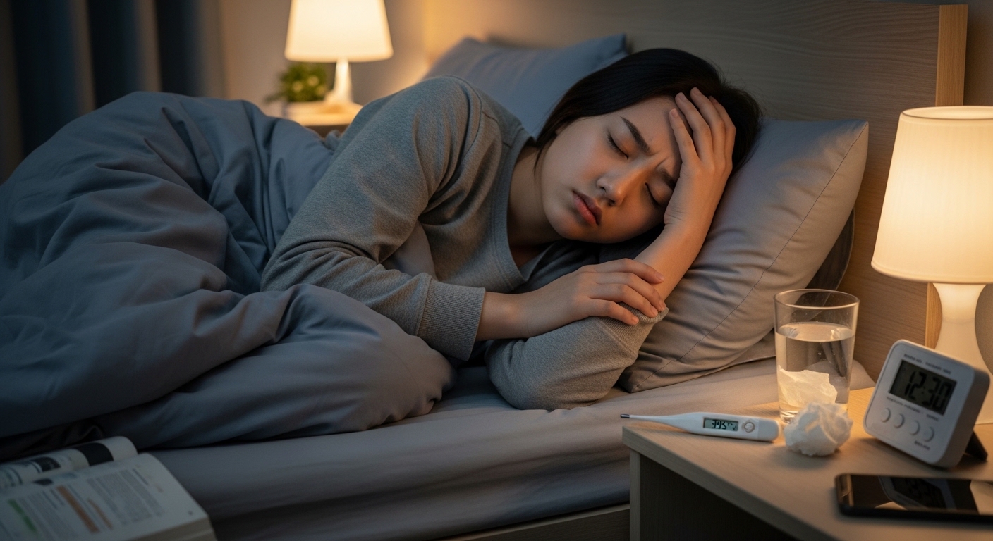 B형 독감, 이런 증상이 나타나요