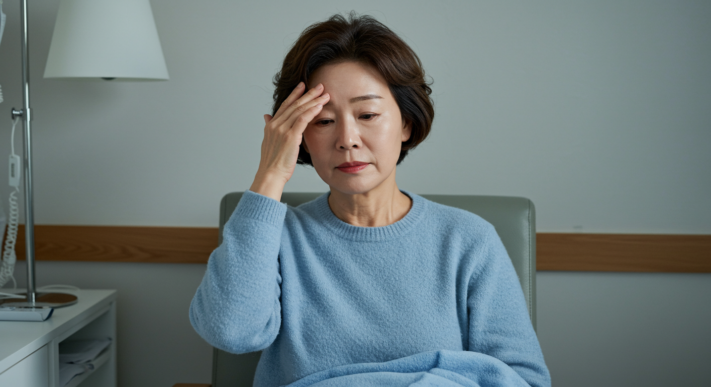 건강 문제와 병원 입원, 그리고 퇴원