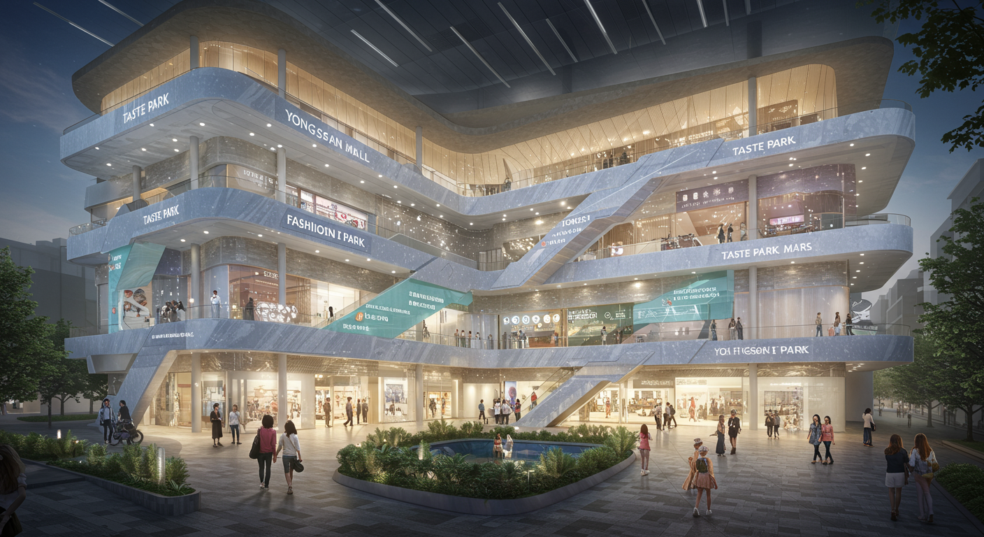 층별로 뭐가 있을까? 아이파크몰 용산점 구조