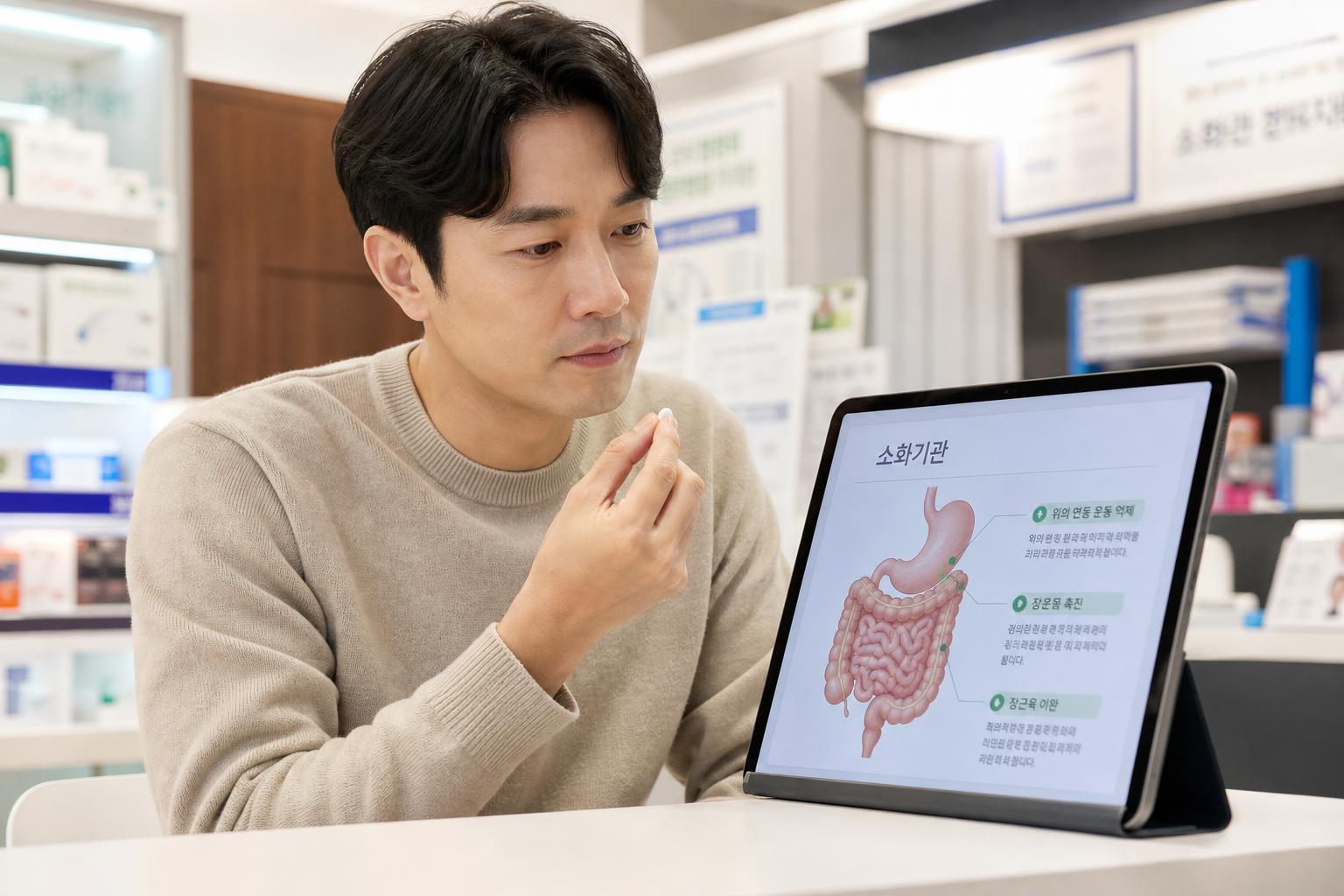 트리메부틴말레산염: 핵심 성분과 작용 원리