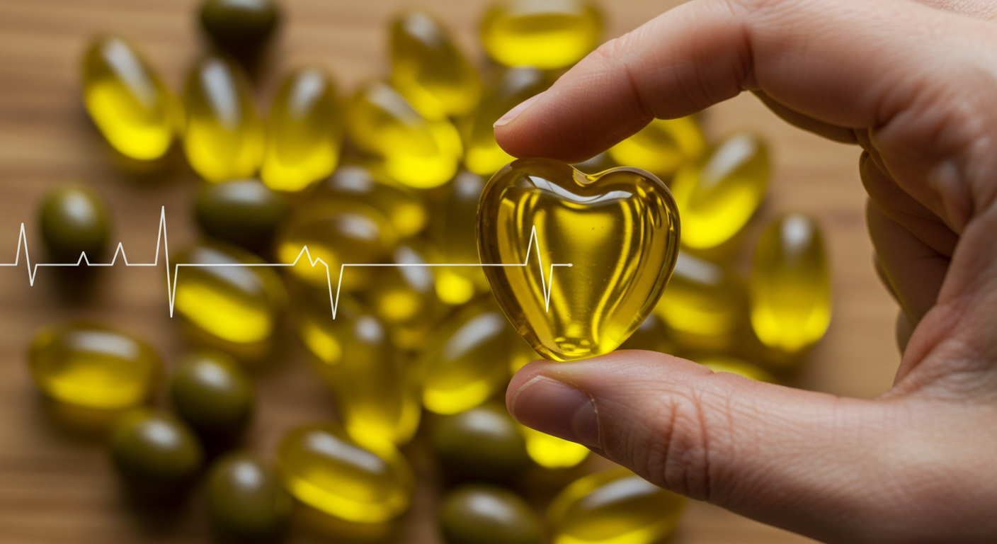 심혈관 건강 지킴이, 올리브오일 캡슐 효능!