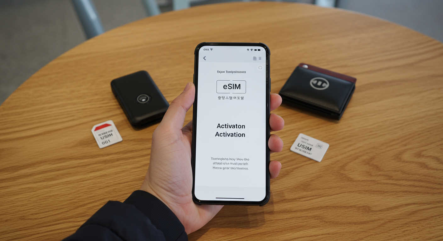 언제 어디서든 통신 OK! 유심, eSIM, 포켓와이파이