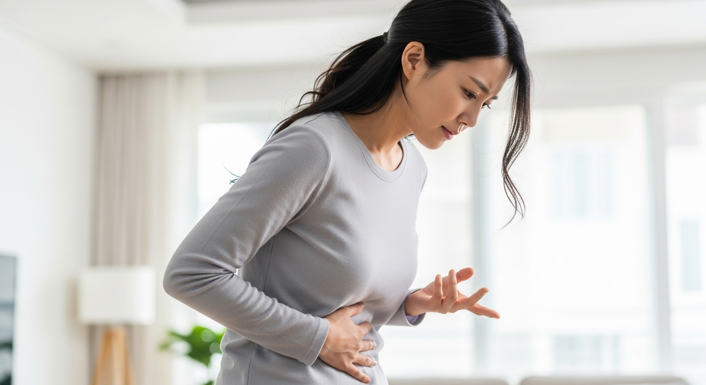 아랫배가 콕콕! 착상통과 경련