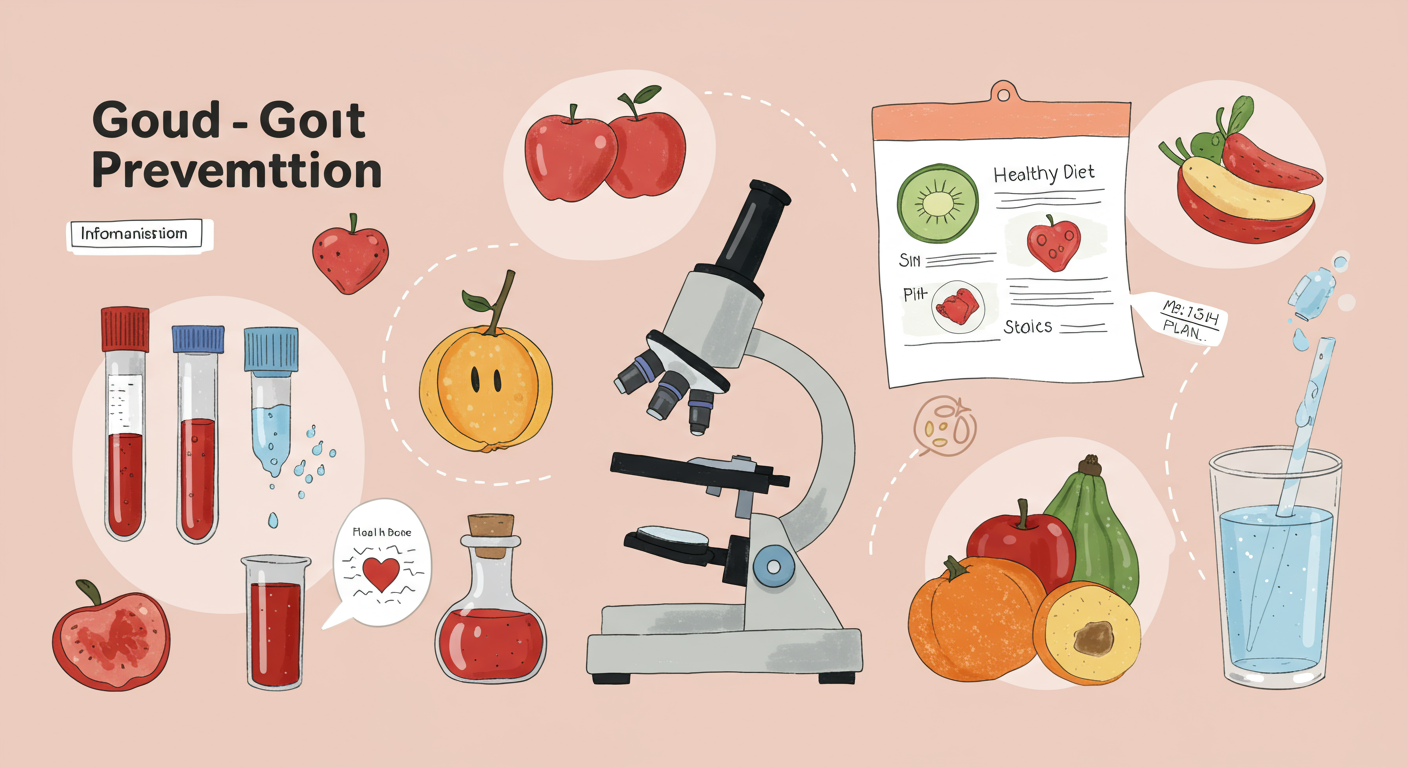 통풍, 어떻게 진단하고 다른 질환과 구별할까요?
