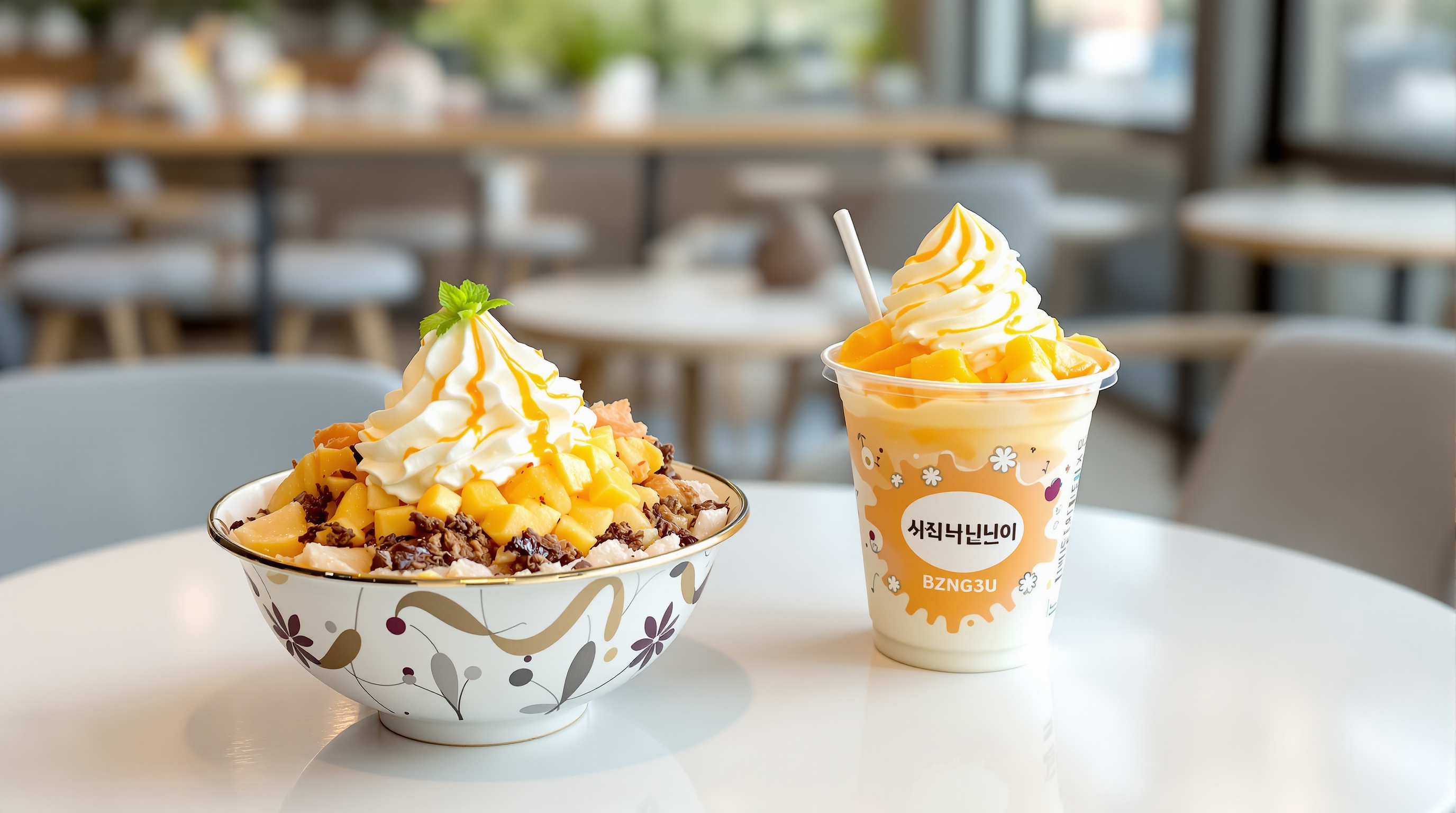 어떤 빙수를 고를까? 뚜레쥬르 인기 빙수 라인업