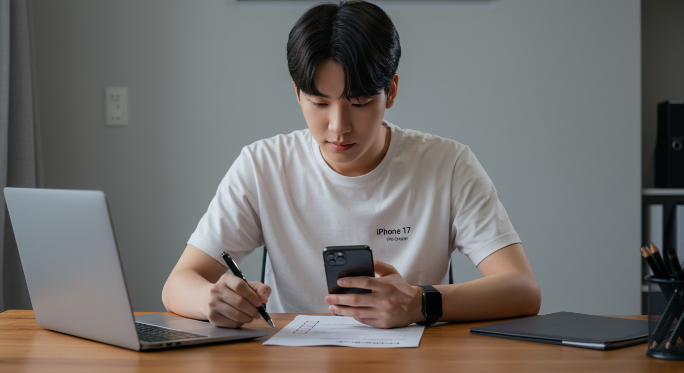 성공적인 아이폰17 사전예약, 이렇게 준비해요!