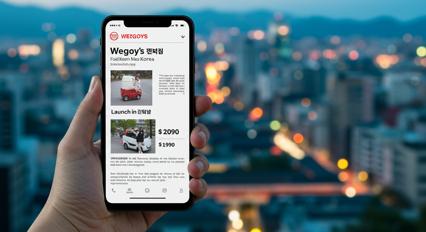 한국에서는 언제부터 살 수 있고, 가격은 얼마인가요?