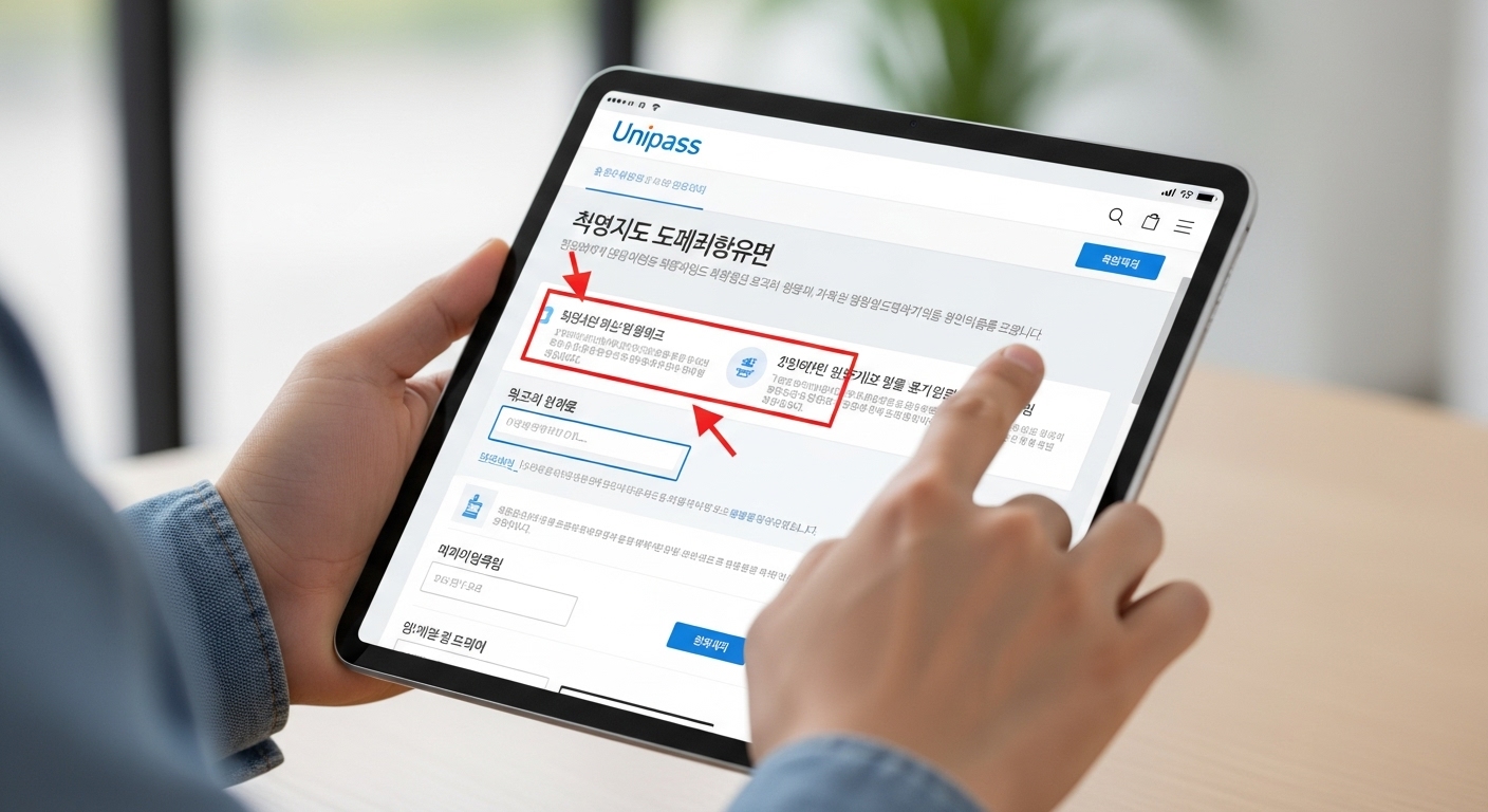 개인통관부호 재발급 절차