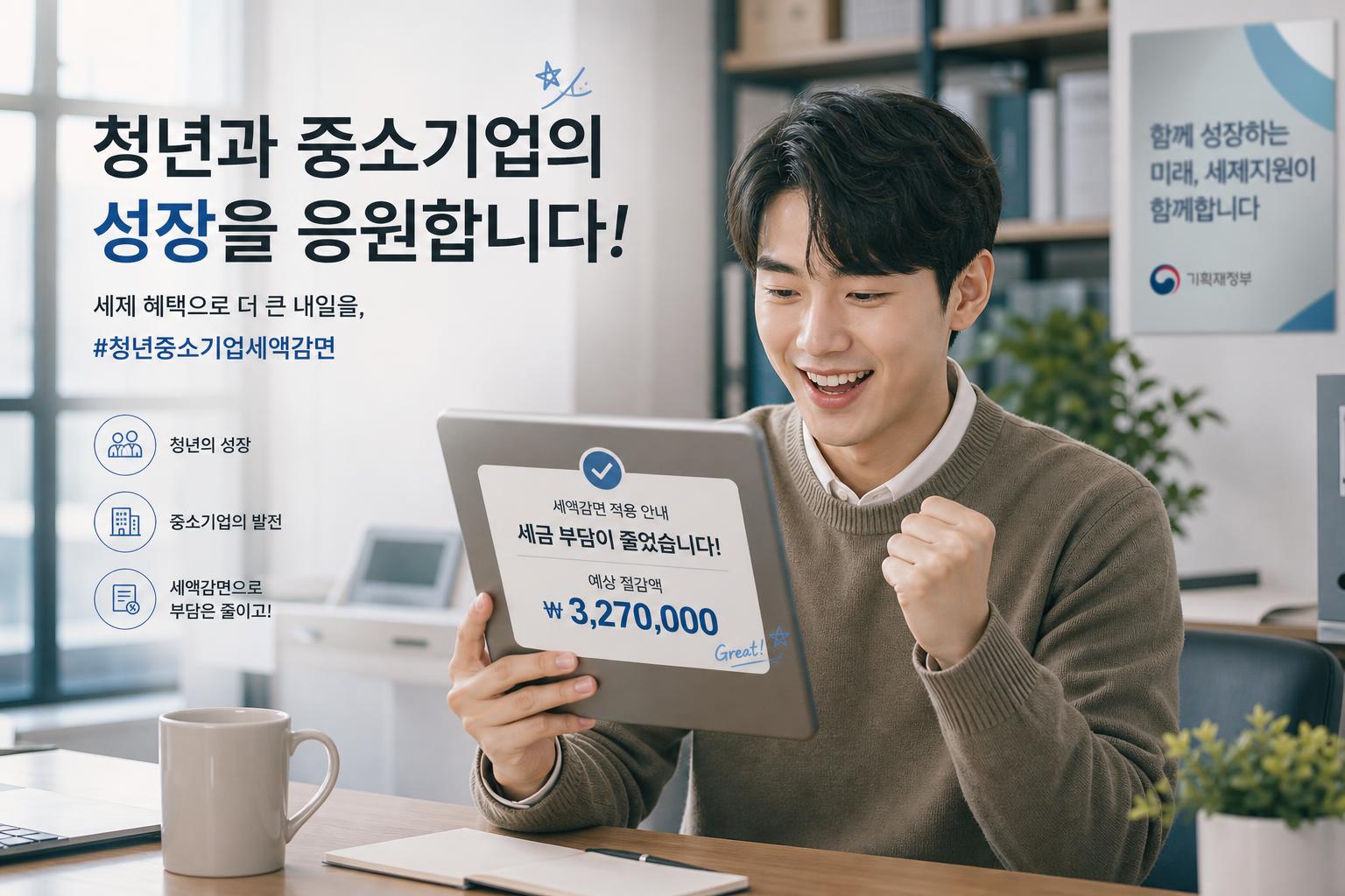 2026년까지 연장된 청년 소득세 감면, 어떤 제도인가요?