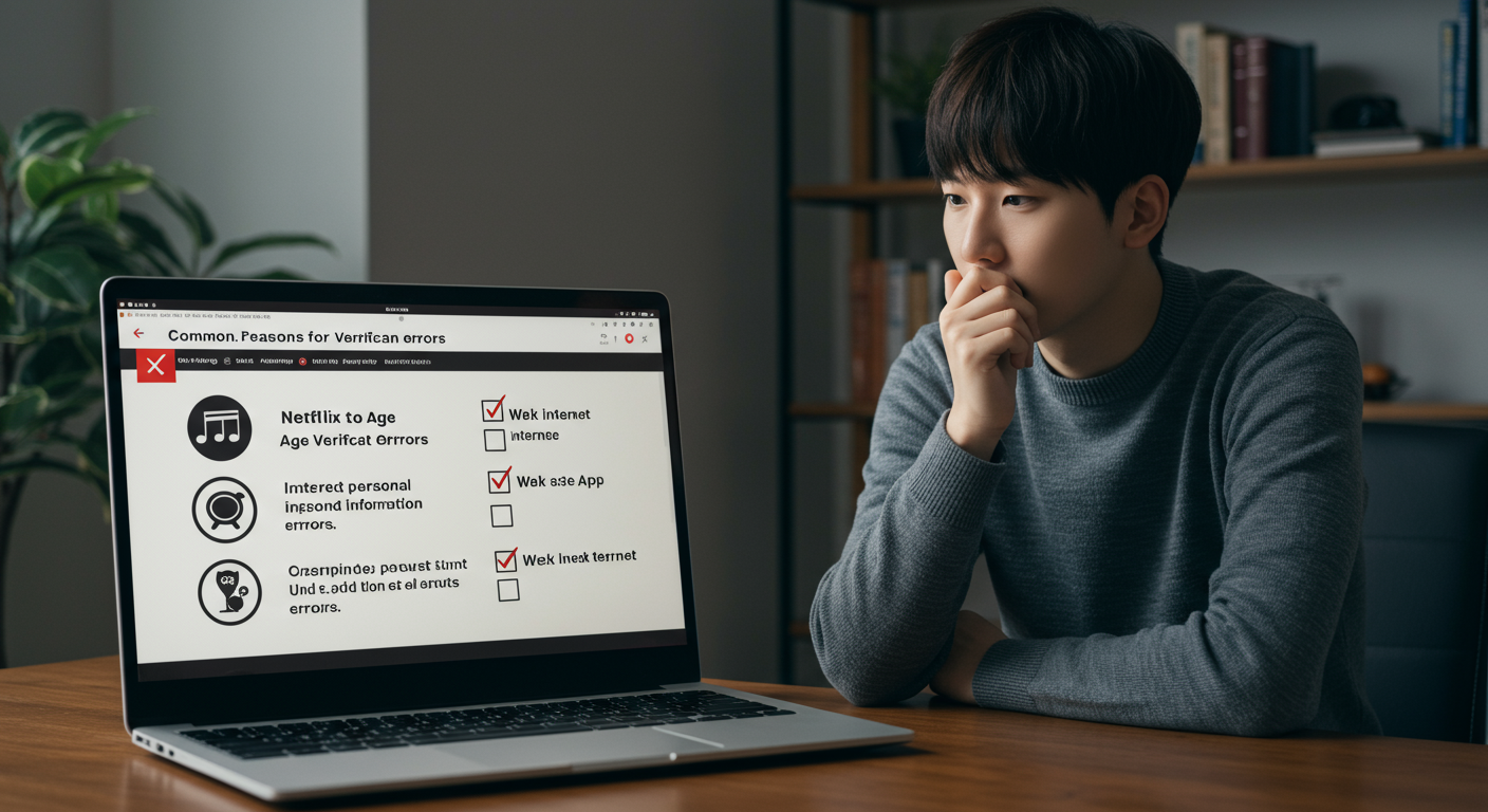 연령인증 오류, 왜 자꾸 생길까요?