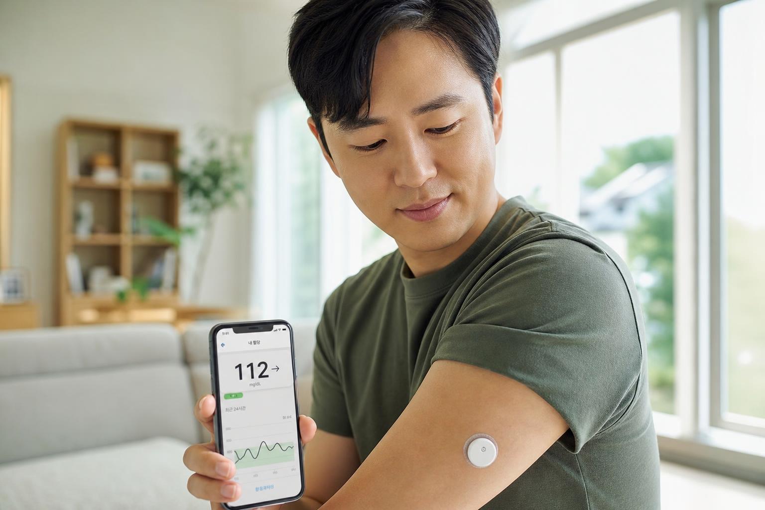 혈당을 실시간으로! CGM 작동 원리