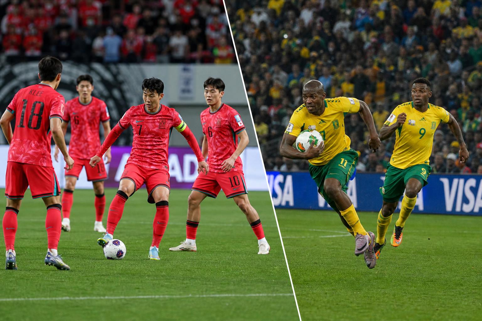 한국과 남아공, 어떤 축구 스타일을 가지고 있을까요?