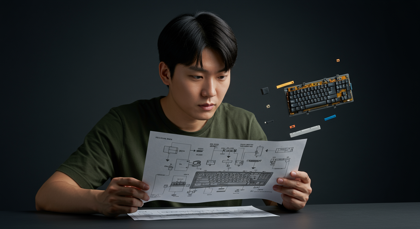 멤브레인 키보드의 작동 원리