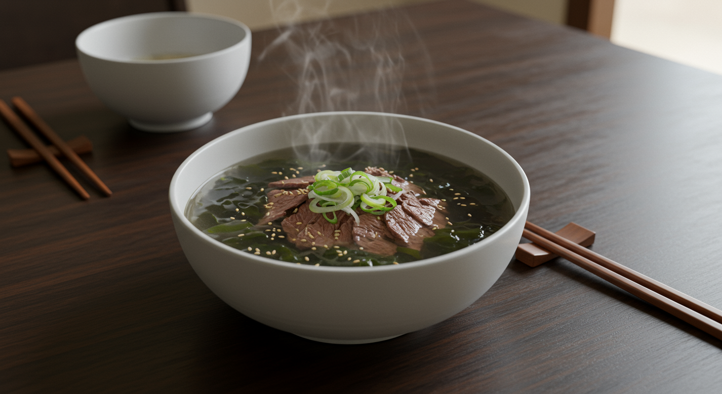 소고기미역국, 어떤 국일까요? 😊