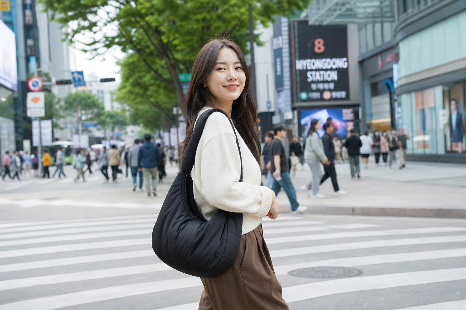 유니클로 퍼피숄더백, 왜 이렇게 인기 많을까요?