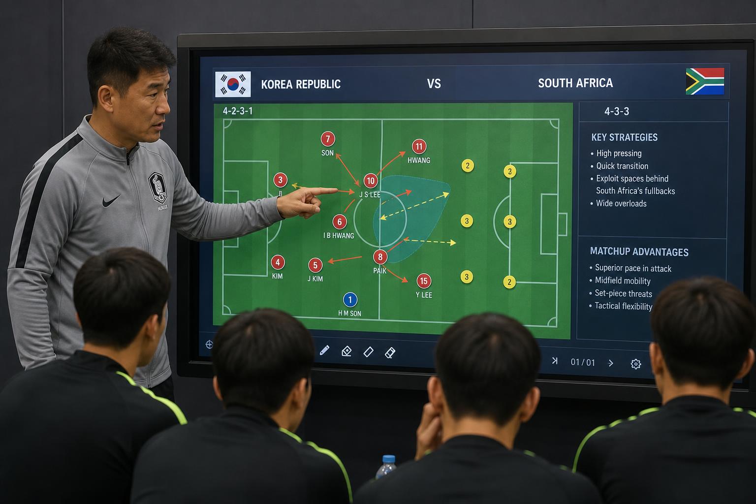 전술과 매치업으로 본 '한국 승리 확률 70%'의 근거와 조별리그 시나리오