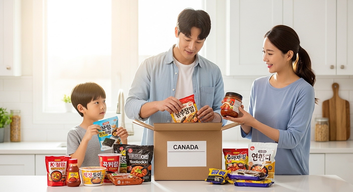 Sending Korean Food to Canada: Essential Guidelines