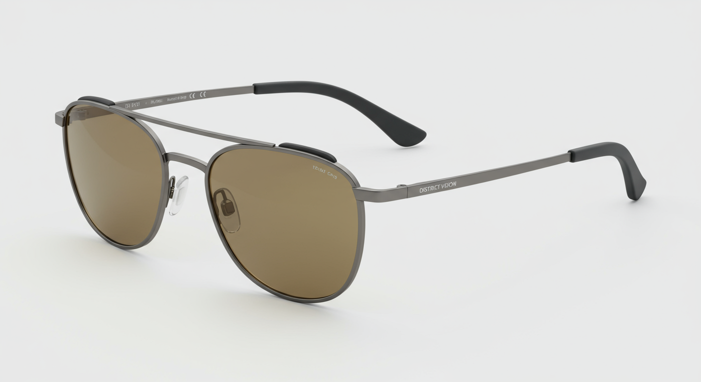 가볍고 튼튼한 착용감: 티타늄 프레임의 힘