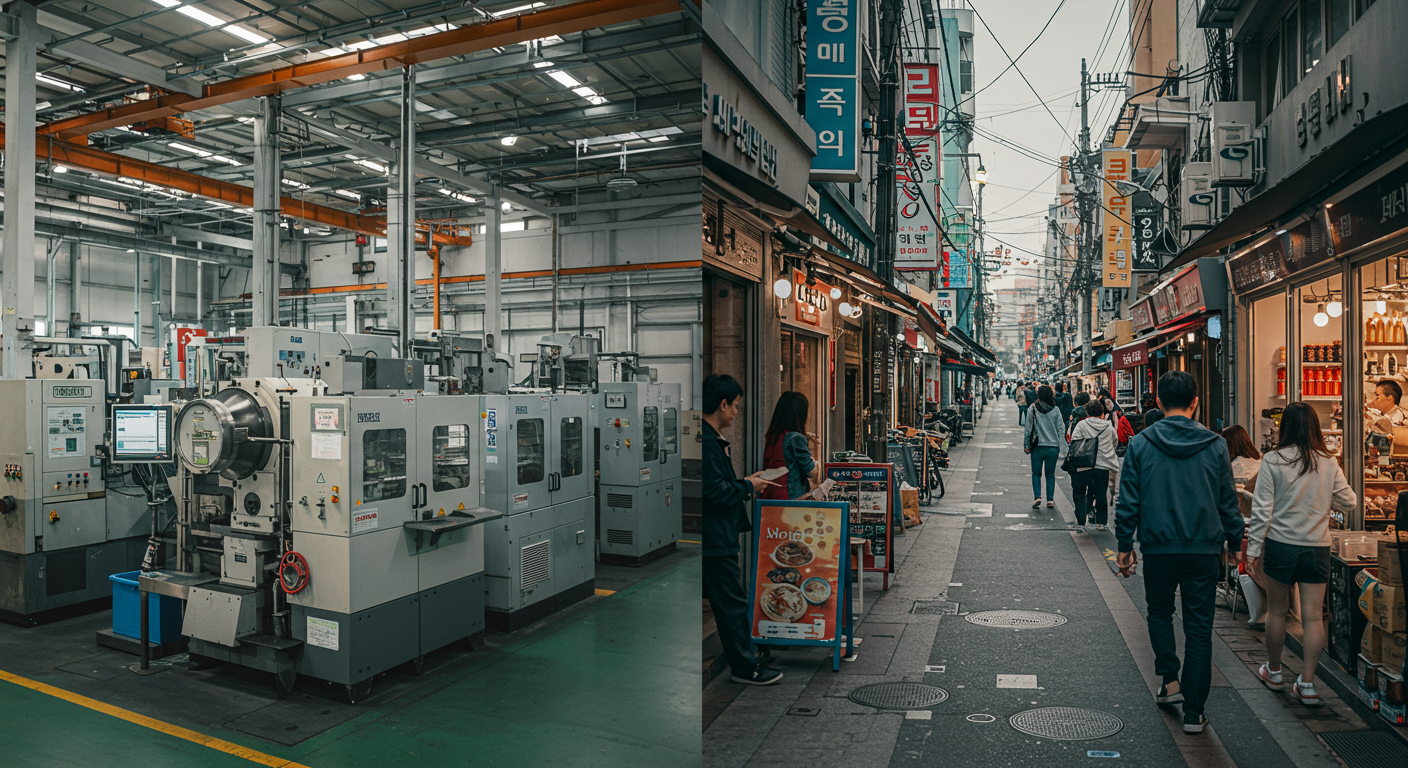 우리나라 산업과 생산 활동은 어떻게 변했나요?