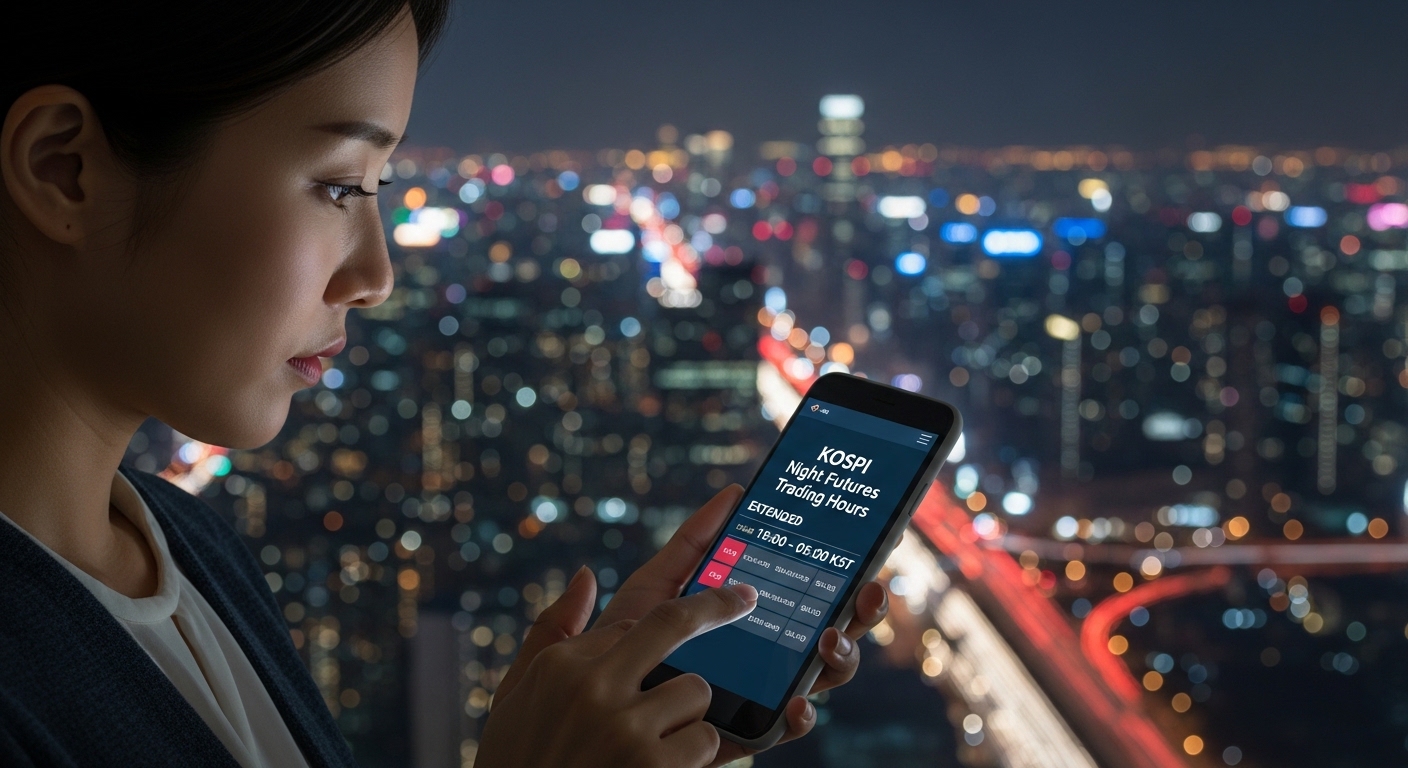 야간선물, 언제부터 언제까지 거래될까요?