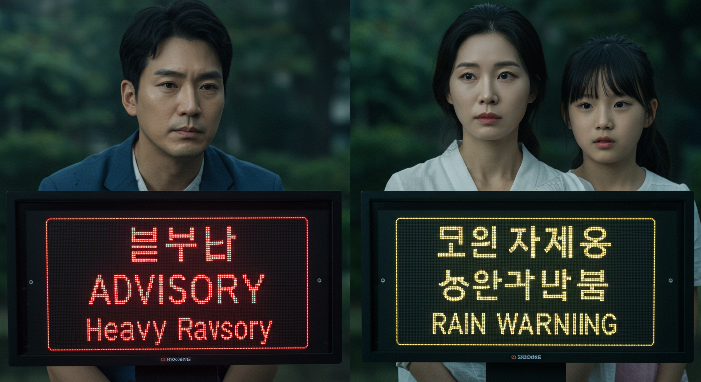 호우주의보와 호우경보, 뭐가 다를까요? (차이점 및 대응)