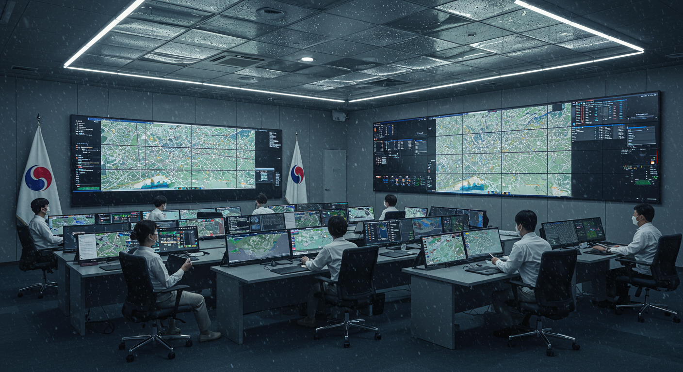 비 올 때, 우리와 부산시는 어떻게 해야 할까요? (대응 체계 및 시민 행동요령)