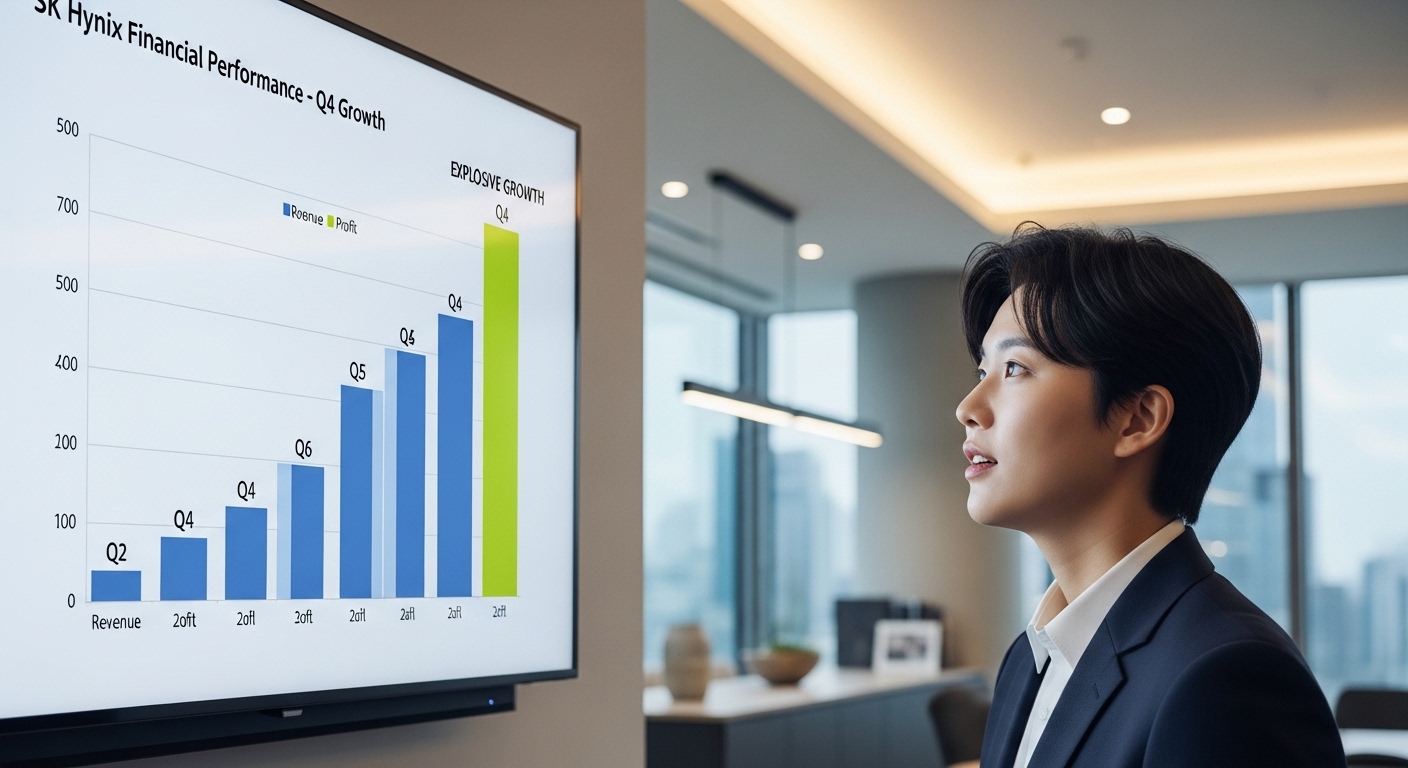 4분기 실적이 보여준 SK하이닉스의 폭발적인 성장세