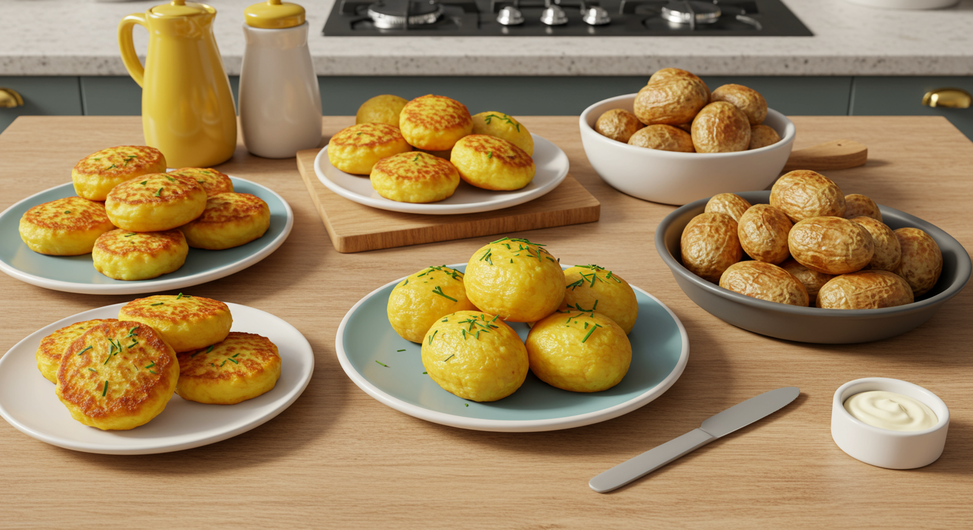 간단하게 뚝딱! 맛있는 아기 감자 요리 레시피