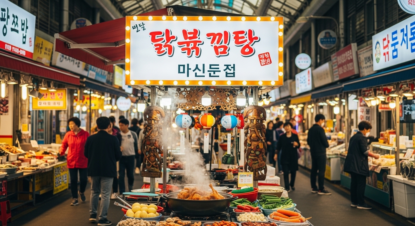 포방터 닭볶음탕, 어디서 왔을까요? 🗺️