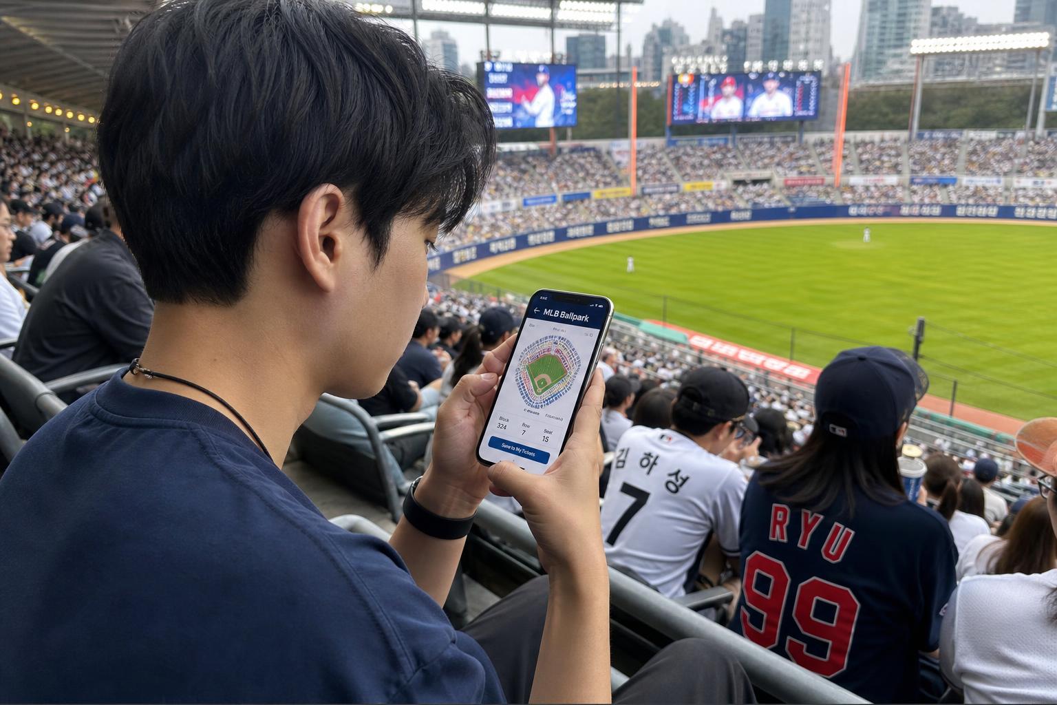 내 손안의 경기장 도우미: MLB Ballpark
