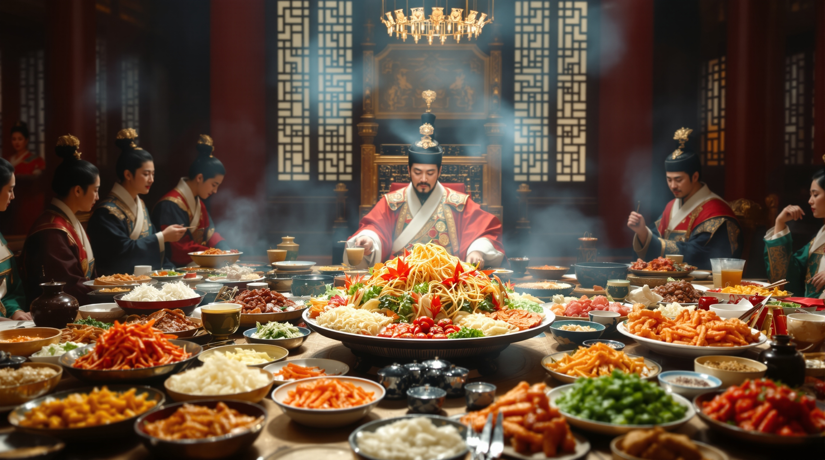 조선시대 궁중, 잡채의 화려한 첫 등장 이야기